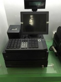 Qin Ying monitor applied to the cash register terminal